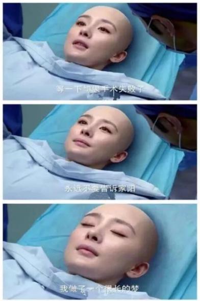 女星范冰冰素颜,范冰冰林志玲的光头照