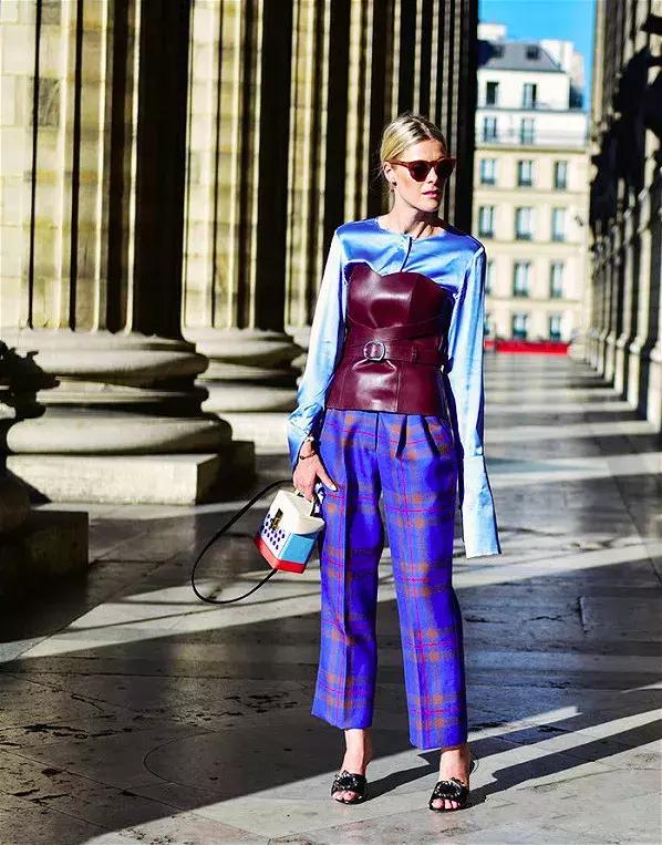 韩国小众蓝色包,韩国小众包