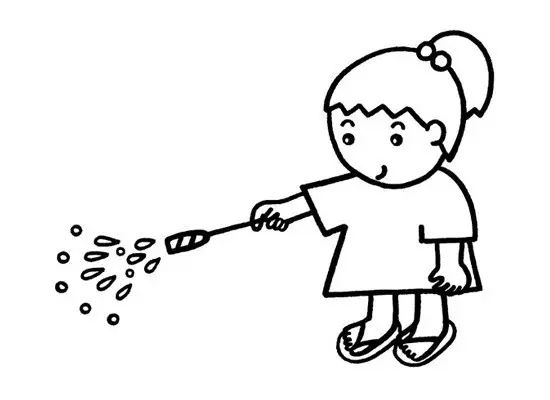 春节灯笼鞭炮简笔画,怎么画灯笼和鞭炮简笔画