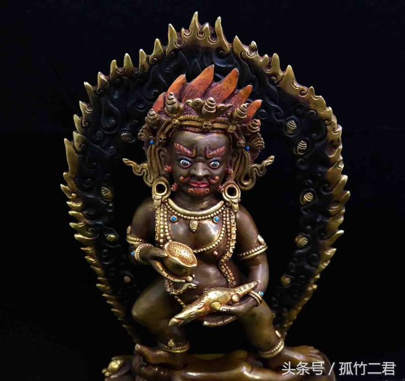 藏传佛教财神之黑财神施财见效最神速