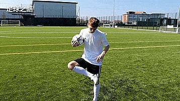 身体各个部位颠球表演,多部位颠球教学女生