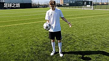 身体各个部位颠球表演,多部位颠球教学女生