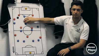 足球后腰跑位接球技巧,本方控球时后腰的跑位