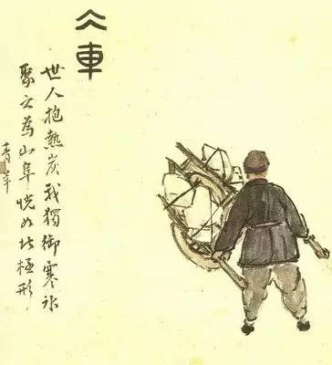 近代名家陈师曾绘画作品欣赏,陈师曾山水画作品欣赏