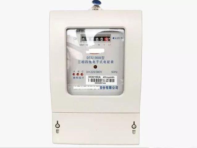 电工证三相电表接线图讲解,dtsd5型三相四线多功能电表接线图