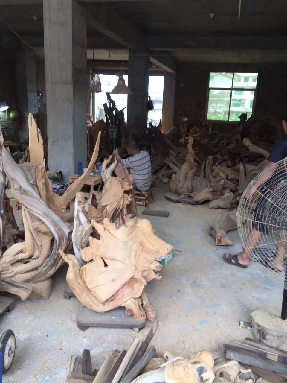 木雕根雕制作过程,木雕的根雕制作过程