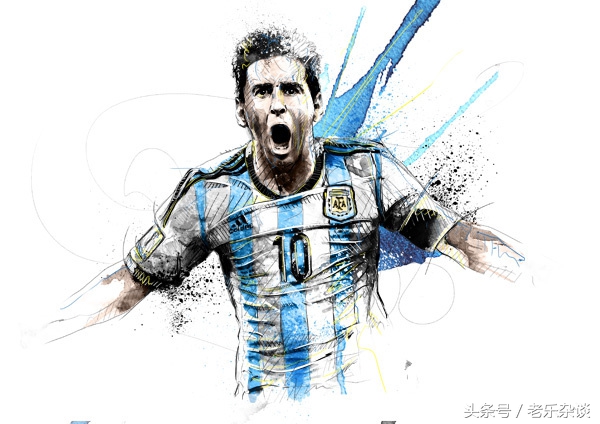 设计师笔下的足球明星，这年头没点才艺不敢说是球迷