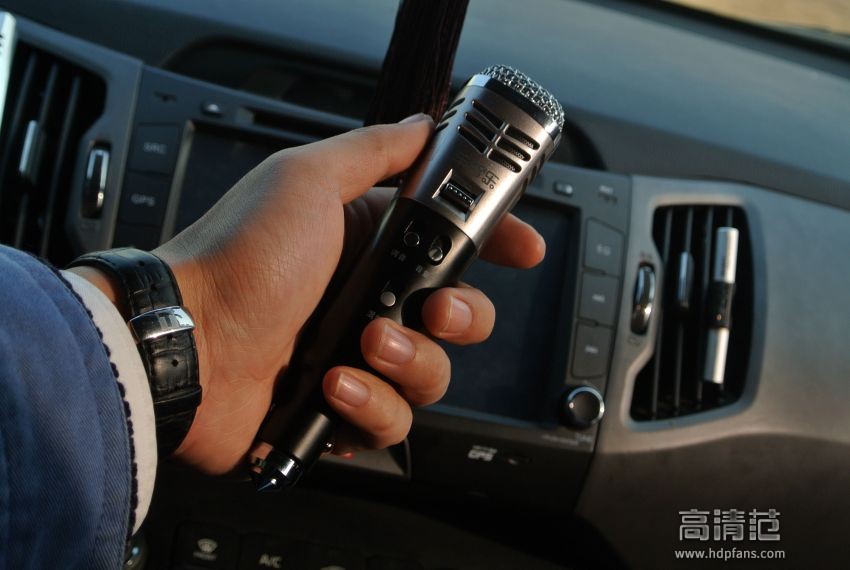 汽车麦克风车智乐k歌专用测评,车智乐随车唱车载