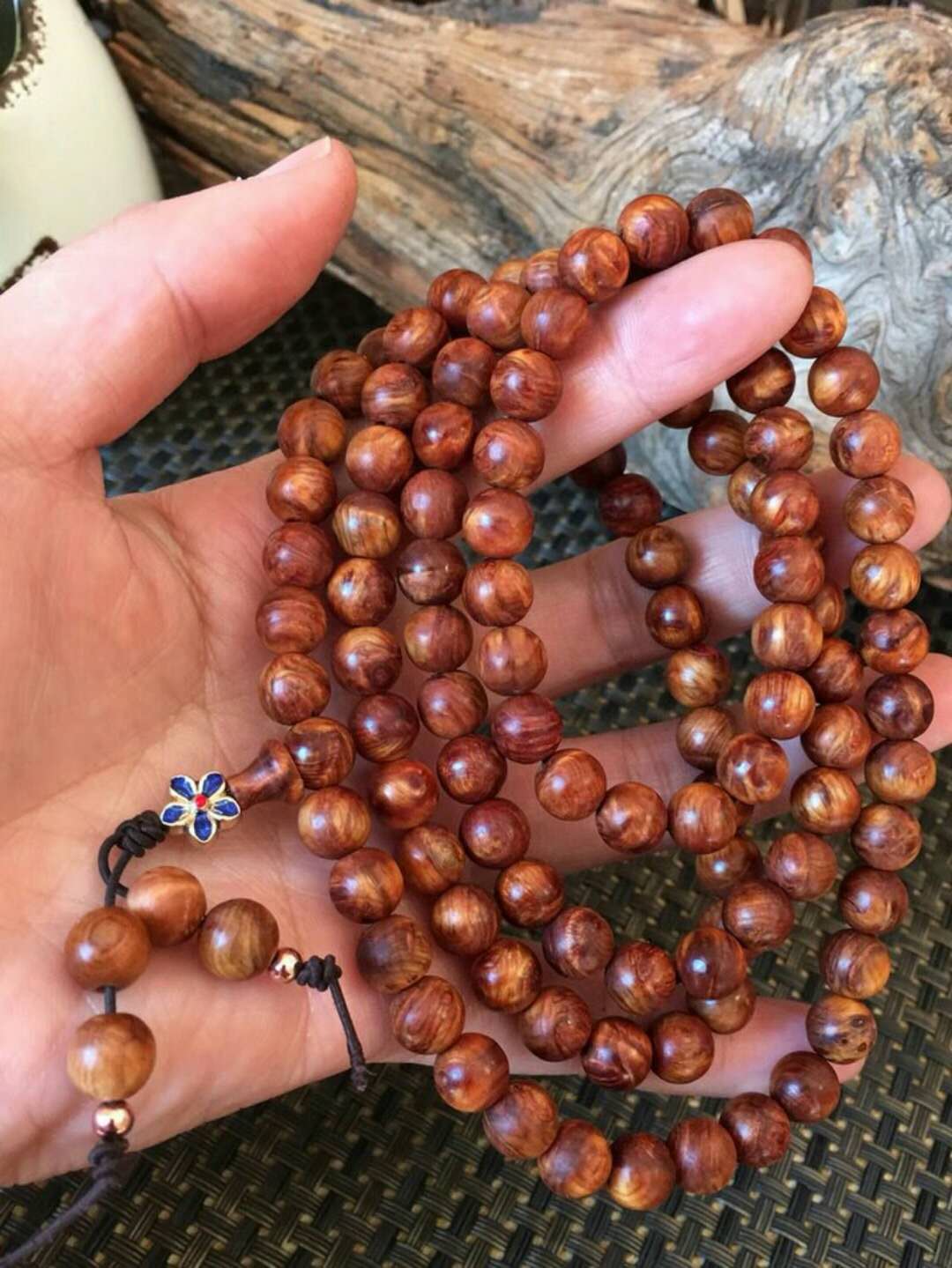 太行崖柏雷击木手串怎么盘玩,崖柏手串怎样快速盘出包浆