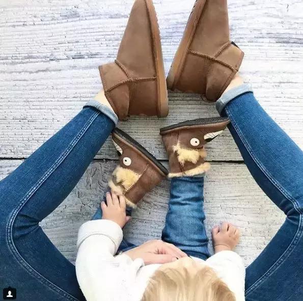 周冬雨雪地靴怎么搭配裤子,谁说雪地靴不好搭配