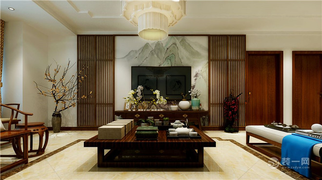 福州泥巴公社香开新城装修案例,新中式与美式乡村,你中意哪个?