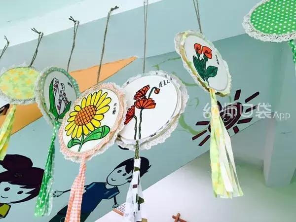 废旧材料创意吊饰,虎年新年环创废旧材料吊饰幼儿园