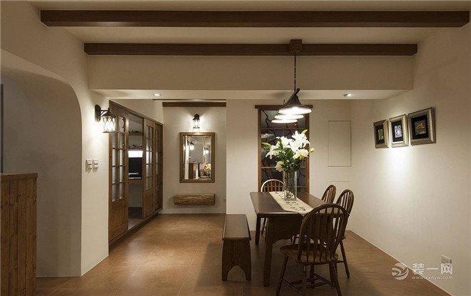 福州泥巴公社香开新城装修案例,新中式与美式乡村,你中意哪个?