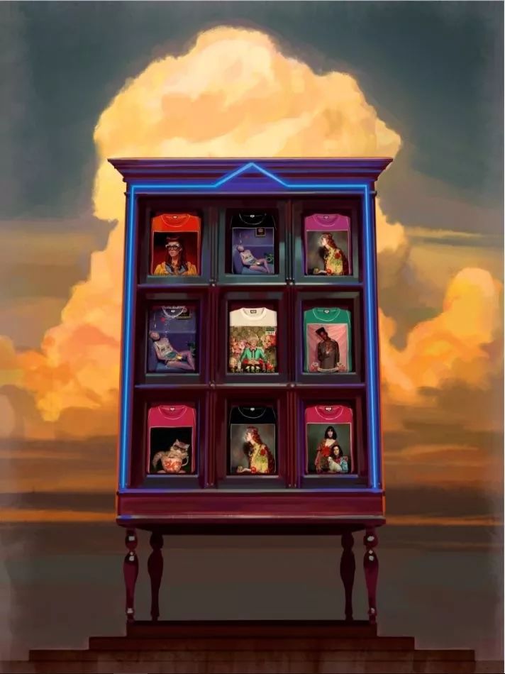 gucci年度成衣广告 (gucci早春2019广告的风格)