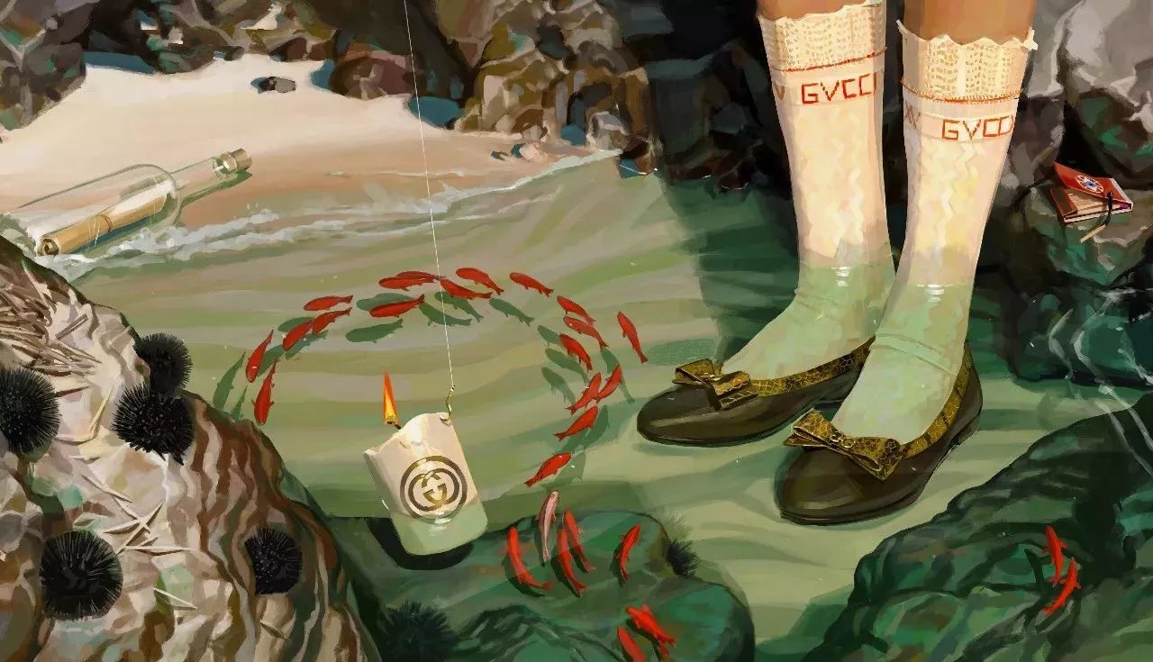 gucci年度成衣广告 (gucci早春2019广告的风格)