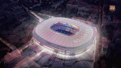 巴塞罗那的诺坎普足球场好玩吗,巴塞罗那方形街区