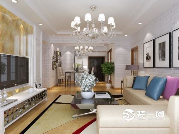 混搭风格客厅装修效果图,现代简约混搭装修风格全屋效果图