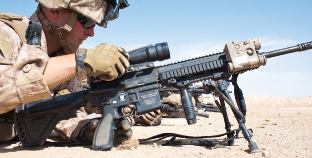 hk416自动步枪法国,hk416民用突击步枪