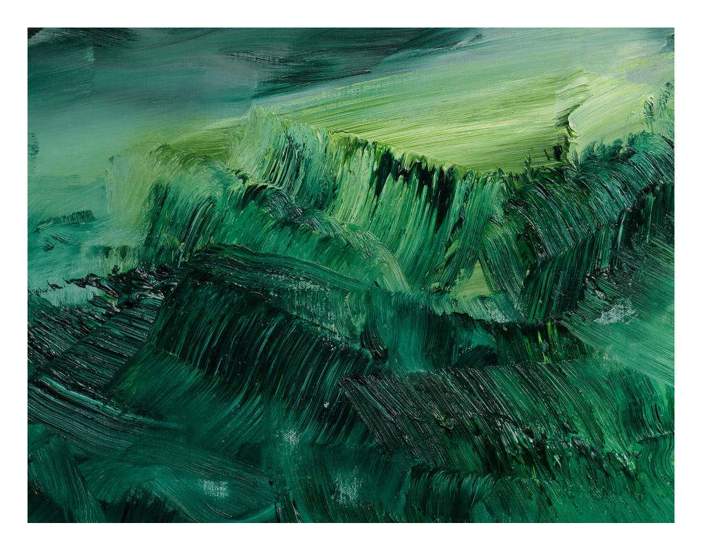 外国油画风景画作品欣赏,诗情画意的山水油画方形