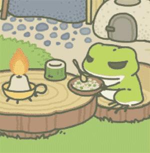 你那爱旅行的青蛙儿子,最近去乐天云谷了~