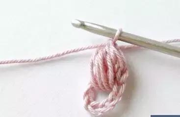 用毛线做泡芙花毯,泡芙花毯钩织教程