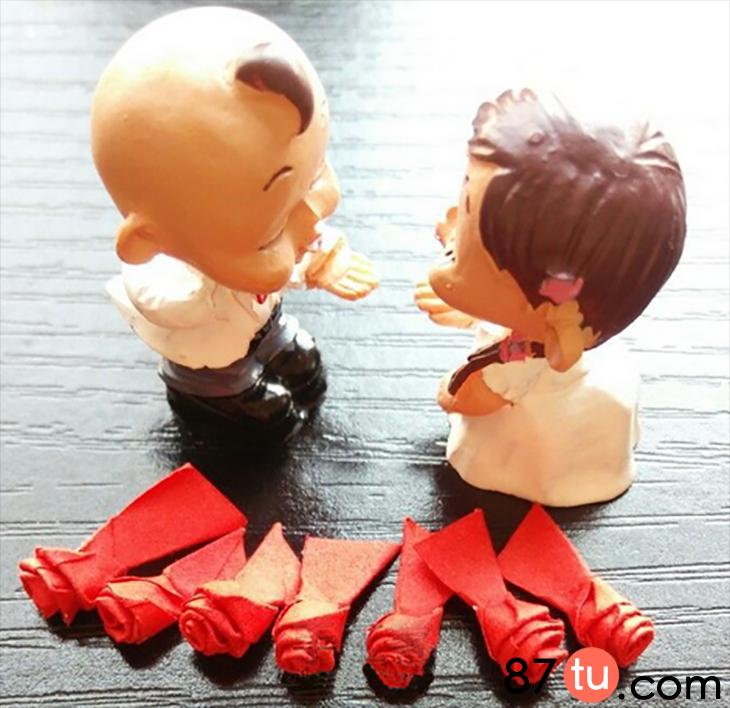 玫瑰花折纸手残党超简单好看迷你,折纸玫瑰花叶子图解