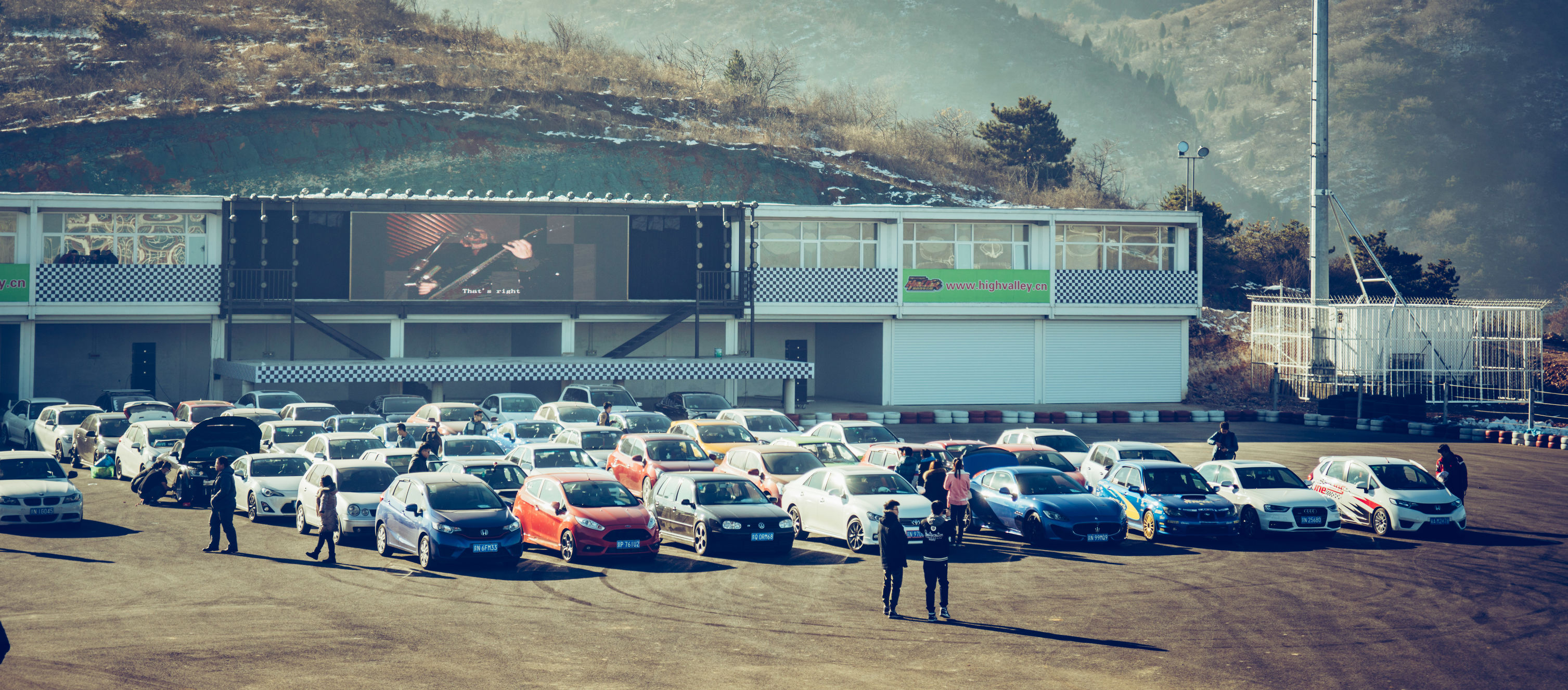 平谷最美盘山公路,嗨谷赛道全景