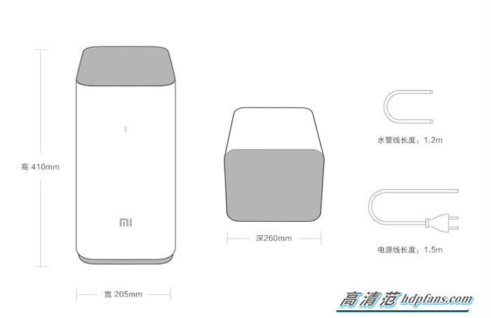 小米厨下净水器600g能用400g的不,小米净水器家用净水机600g厨下式