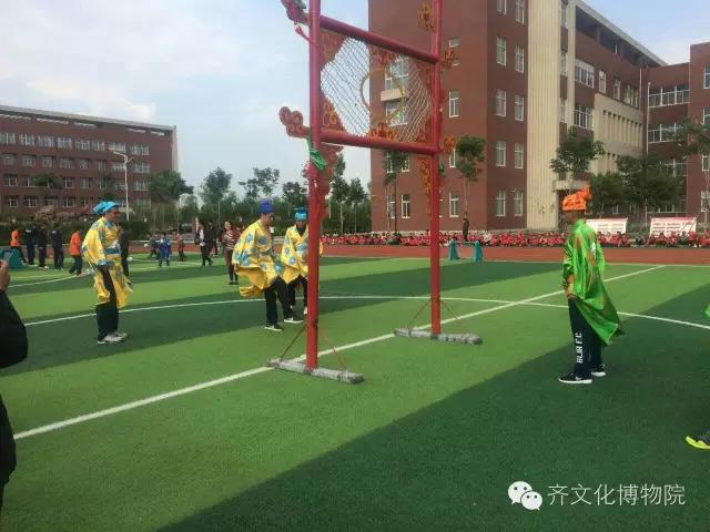 山东淄博蹴鞠比赛,临淄蹴鞠队