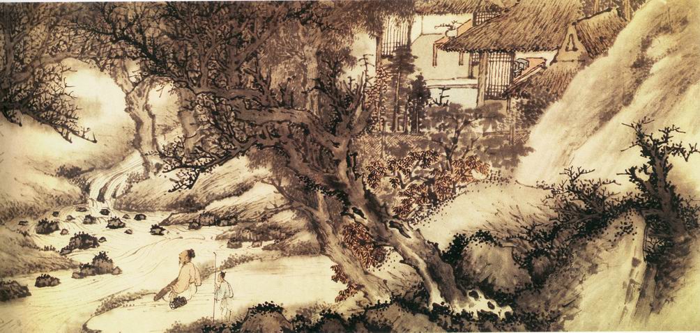 清代山水画图片大全曝光,清代山水画真迹图片