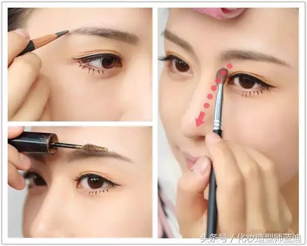 学化妆新手零基础学化眼妆教程,从零开始学化妆眼妆步骤