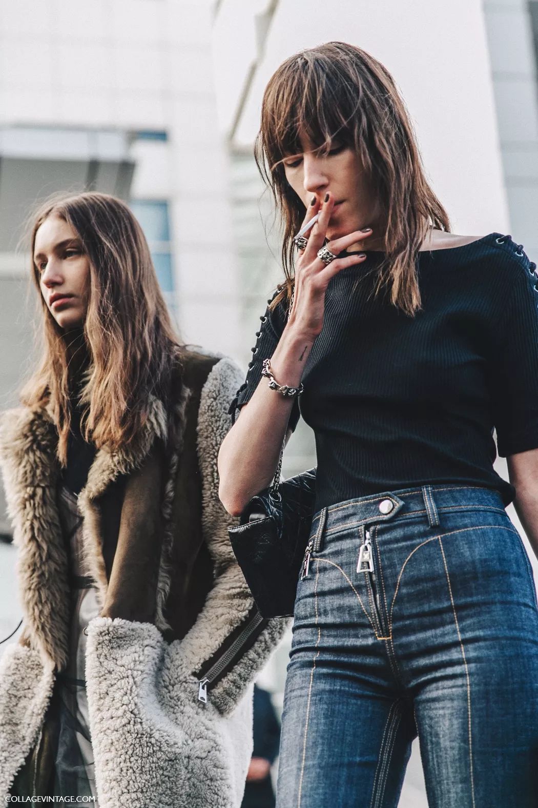 全羊羔毛半裙,羊羔服高级感