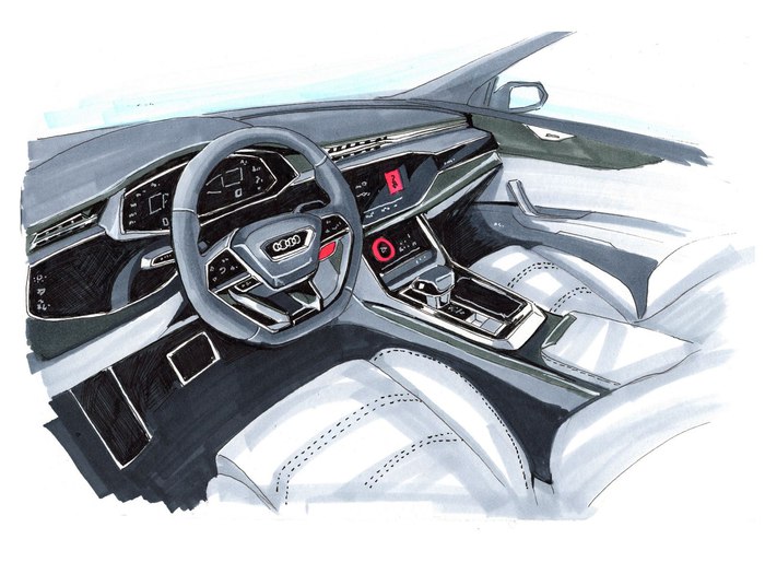 奥迪q82018和2019,奥迪q8旗舰版