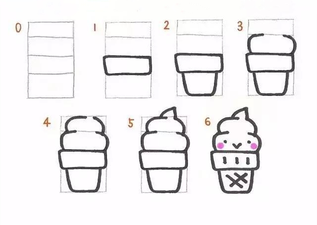 创意简笔画小孩可爱,创意幼儿简笔画简单又好看