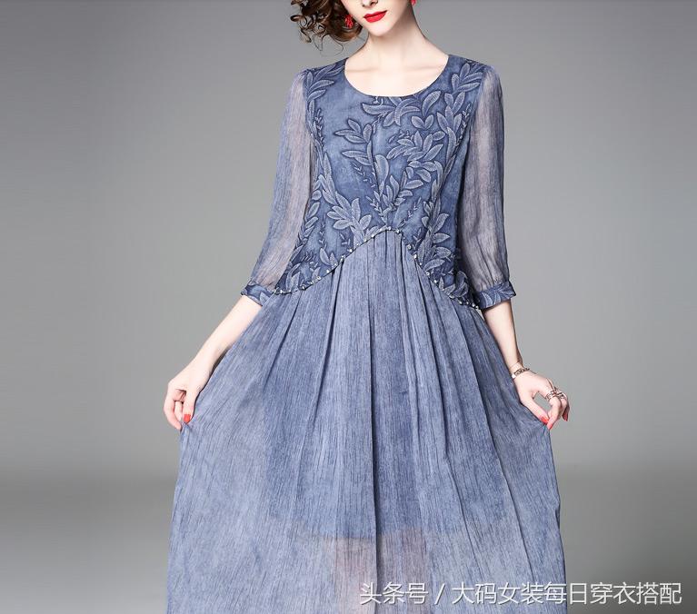 重磅真丝连衣裙气质高级感,真丝连衣裙总有一款适合你