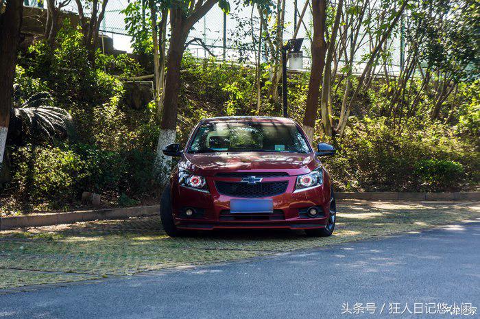 雪佛兰科鲁兹大灯改装小透镜led灯,17款雪佛兰科鲁兹改透镜大灯