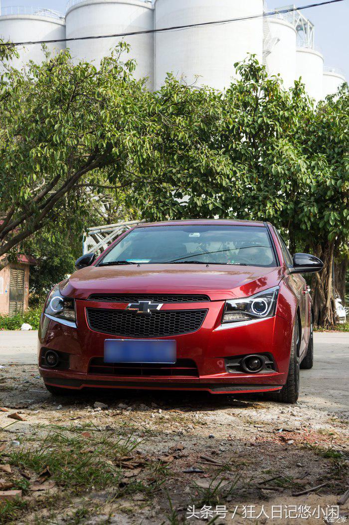 雪佛兰科鲁兹大灯改装小透镜led灯,17款雪佛兰科鲁兹改透镜大灯