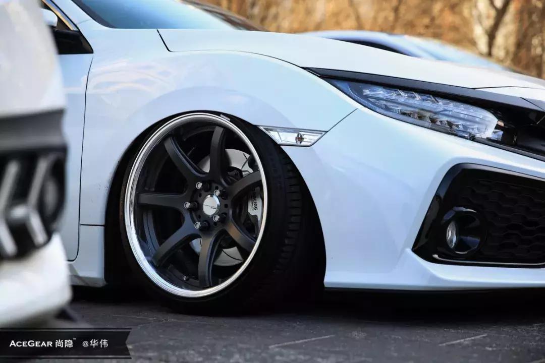 思域既然跑不快不如玩姿态,思域劲势版气动