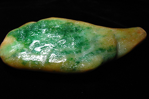 翡翠高货原石欣赏,高货帝王绿翡翠原石欣赏