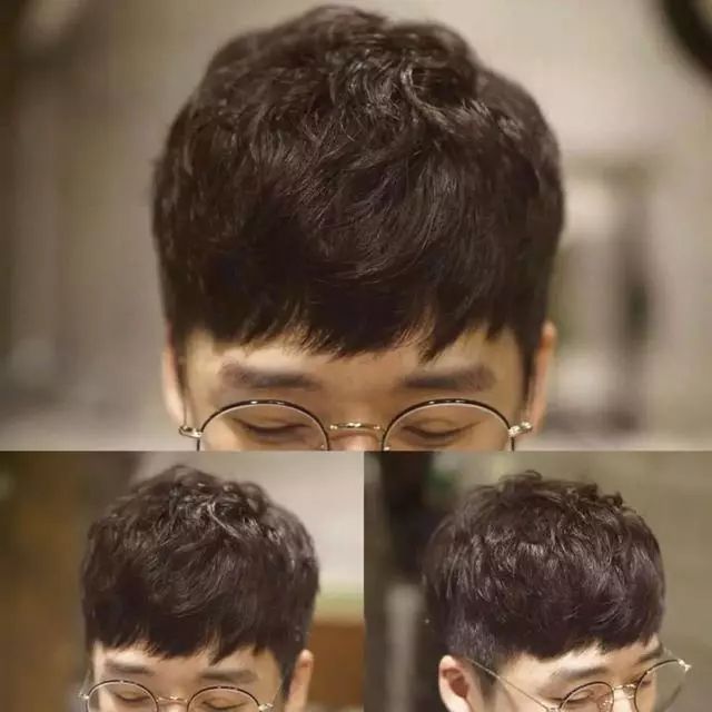 男生用烫发夹板可以烫啥发型,烫发男生推荐蓬松烫