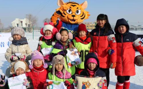 哈尔滨雪地杯足球小将,足球小将北海道雪地