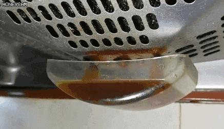 塑料抽油烟机清洗小妙招,清洗油烟机用的容器