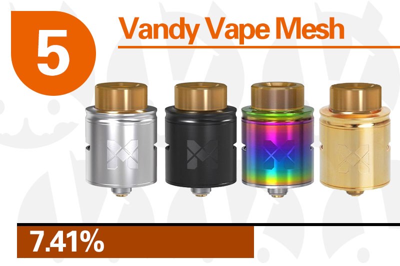 英国2017*子烟电**大奖的重头戏来了,RDA雾化器TOP10榜单出炉