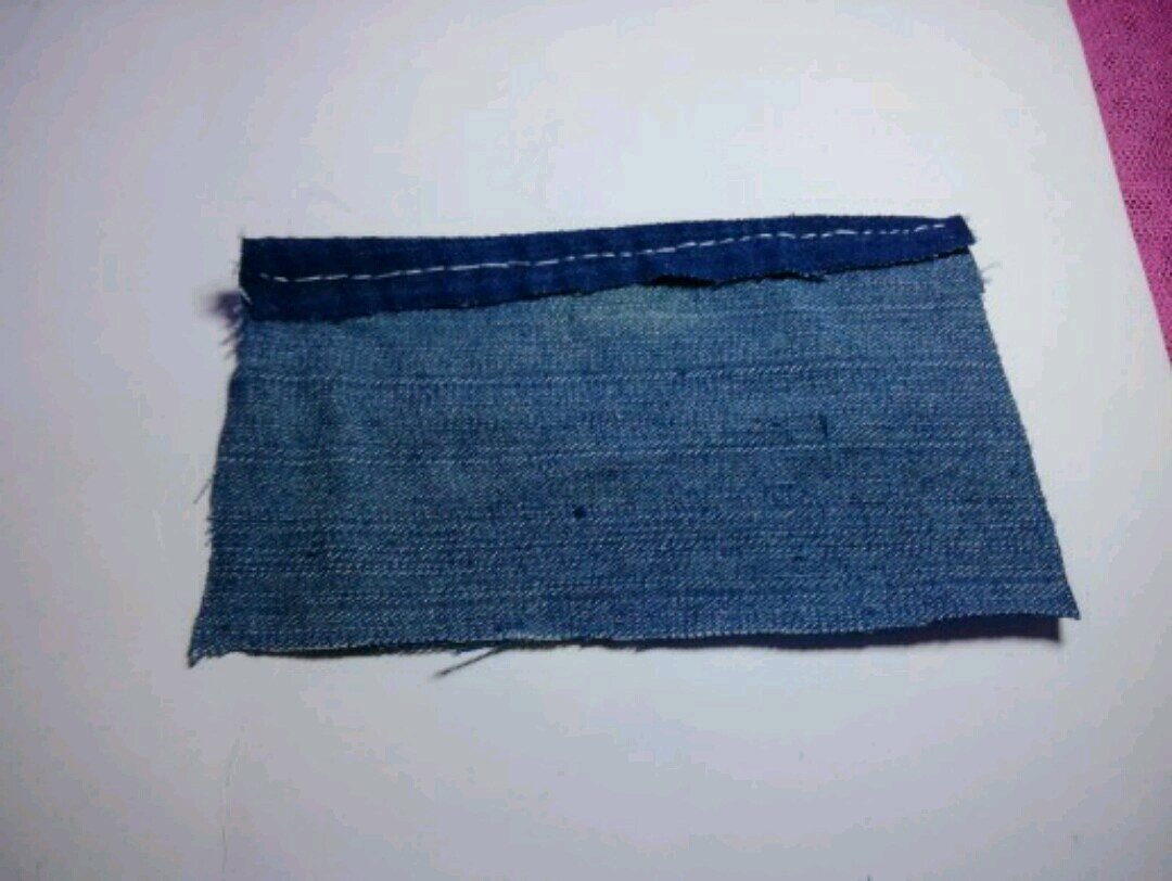 最简单的牛仔收纳袋,废物利用自制挂墙收纳袋