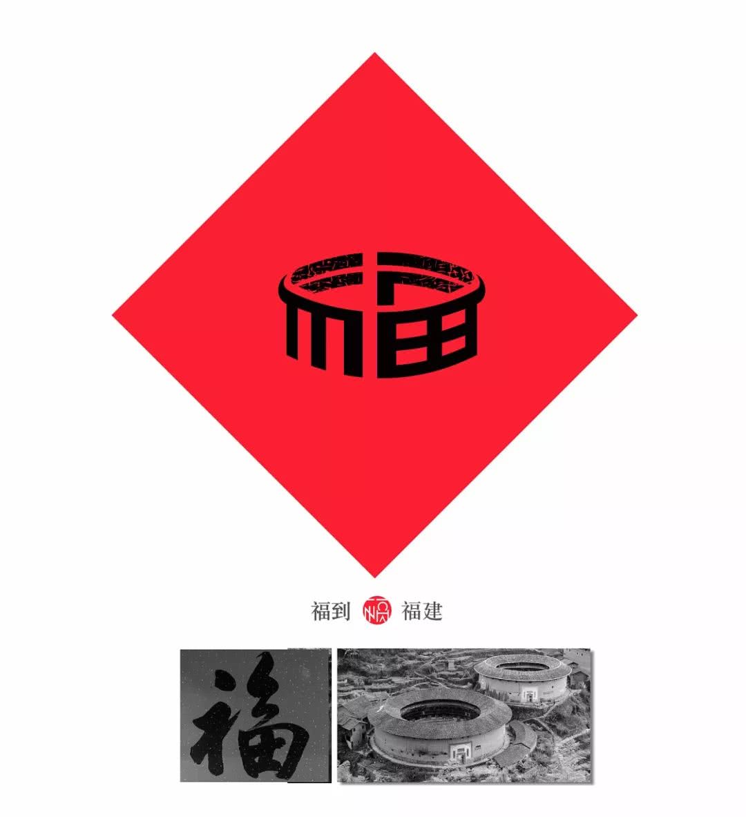 80后重新设计中国32个地方福字,致敬传统文化为35座城市设计福字