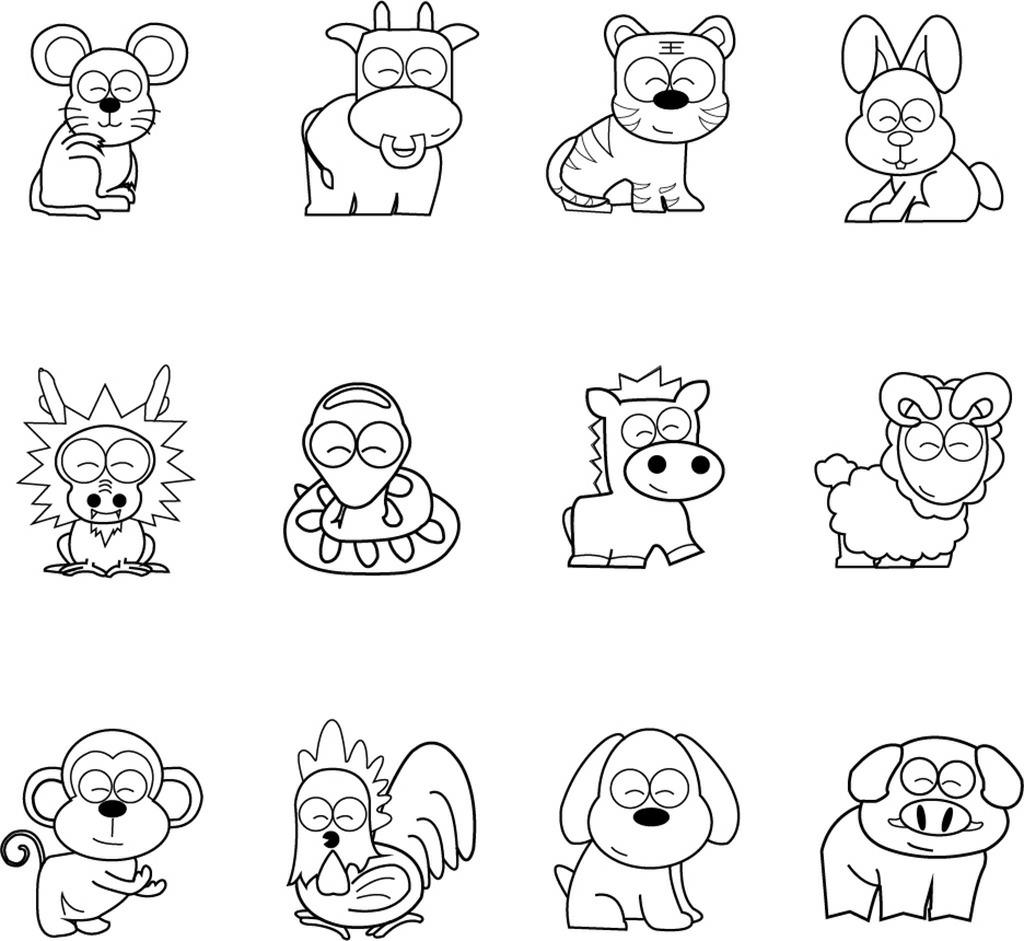 潮汕十二生肖属相对照表,2022年出生年龄与属相对照表