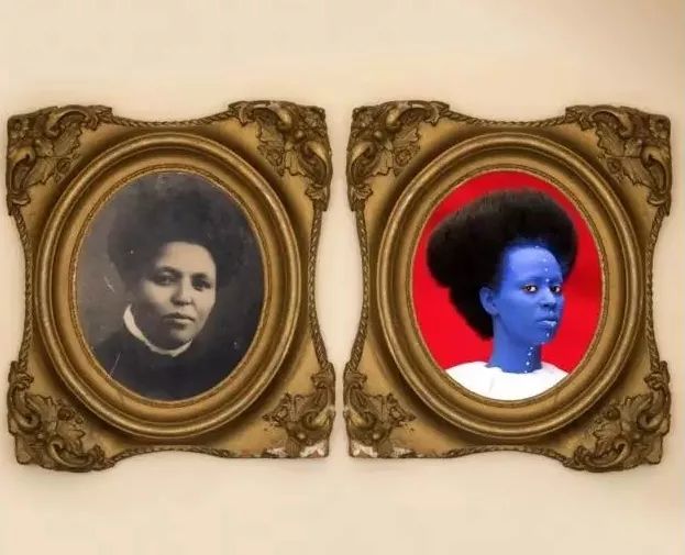 这些令人触目惊心的色彩背后,隐喻着一个国度屈辱的历史