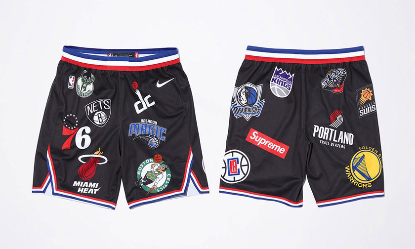 supreme耐克nba联名卫衣,supreme联名nikenba外套