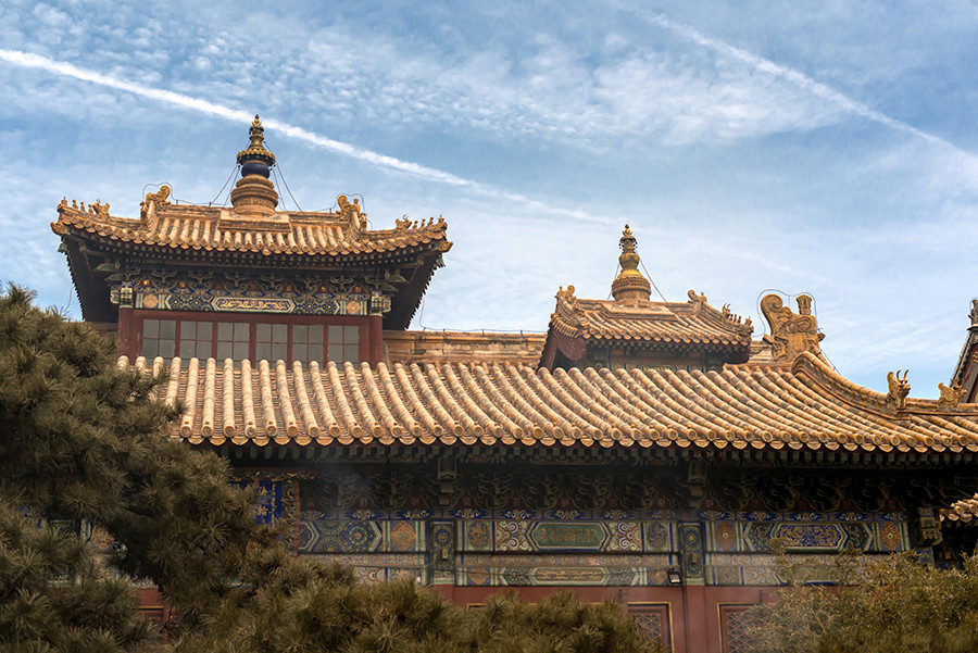 雍和宫朝圣之旅地图,雍和宫拜访年轻人