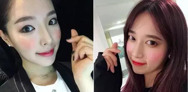 有爱心的腮红,lilybyred爱心腮红黄黑皮